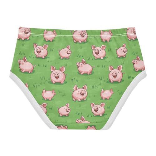 Girls' Underwear Pig Cotton Stretch Comfort Toddler Panties2