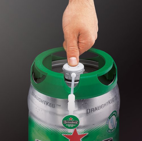 Krups y Heineken B100 Dispensador de cerveza con tecnología de Heineken, barril, color negro