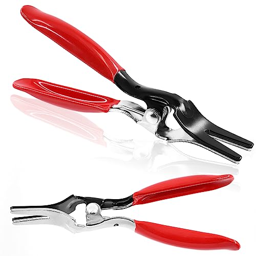 Swpeet 1Pcs Automobile Hose Remover Pliers, Auto Fuel and Vacuum Line Tube Hose Remover Separator Pliers Pipe Repairing Tool Hose Pipe Removal Tool