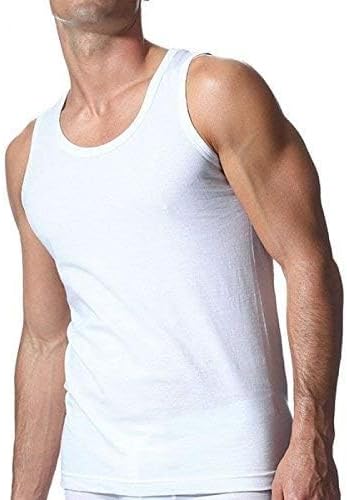Canottiera Ragno In Lana Merino 100% – Uomo, Spalla Larga, Girocollo, Termoregolatrice, Taglie Fino A XXL, Colore Bianco