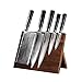 LJP Bloque de Cuchillos magnéticos De Madera Estante magnético para Bloques de Cuchillos,Ahorro de Espacio con Efecto de adsorción por una Cara para Cuchillos,Tijeras,Cubiertos de Cocina