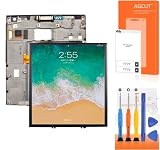 for BlackBerry Passport Q30 Screen Replacement for BlackBerry Passport Q30 LCD Display BlackBerry Passport Q30 LCD Digitizer Screen Touch Assembly Repair Part with Tools (Black with Frame)