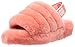 Produktbild UGG Female Fluff Yeah Slide Slipper, Vibrant Coral, 4 (UK)