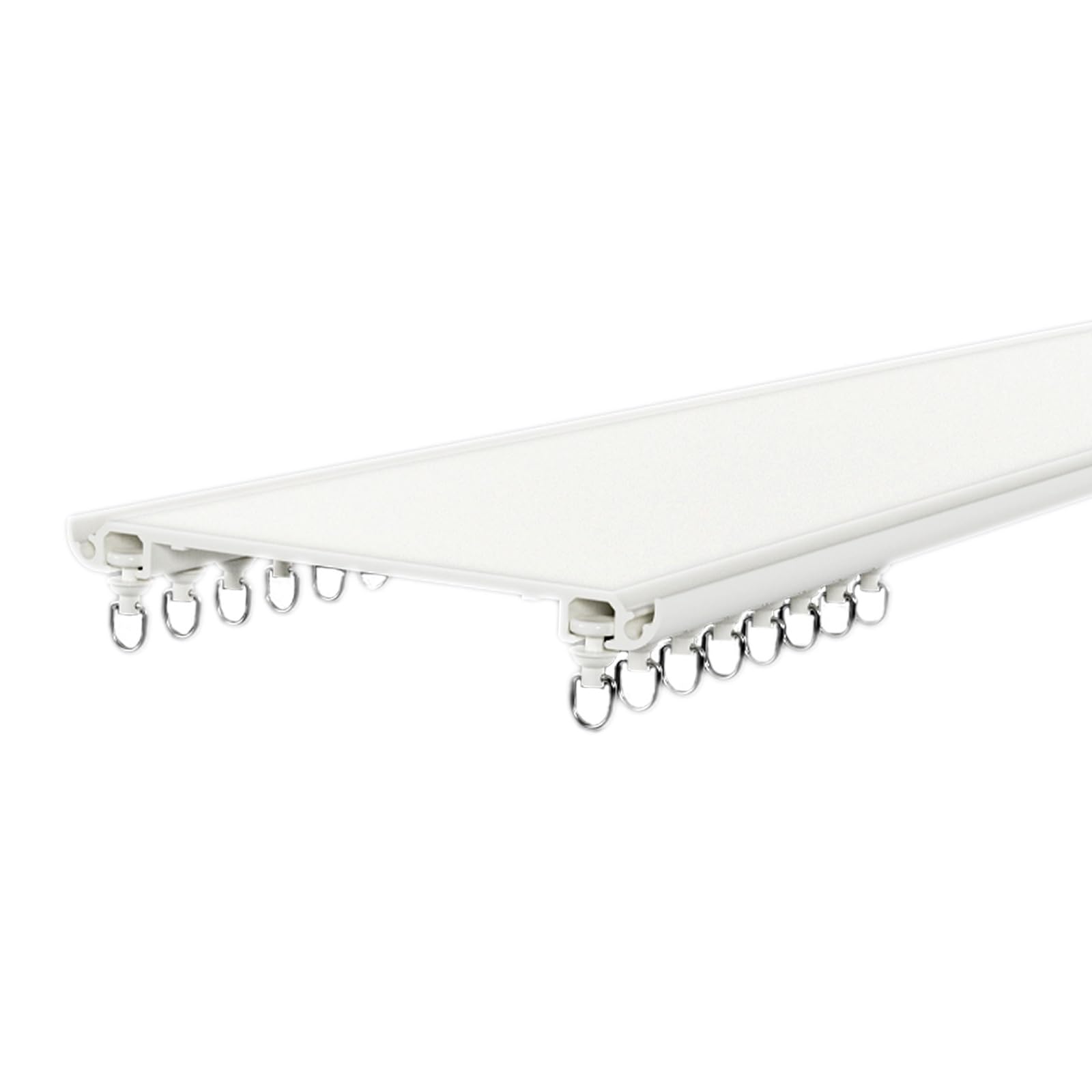 Double rail de rideau pour salon et chambre aménagement discret de l'espace
