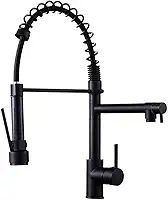 Torneira Gourmet 50cm com Misturador Monocomando Preta de Bancadabelccatgm50p-bl
