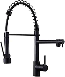 Torneira Gourmet 50cm com Misturador Monocomando Preta de Bancadabelccatgm50p-bl