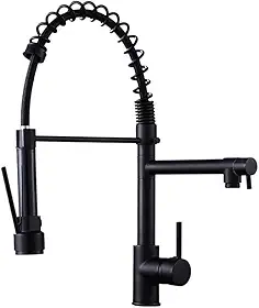 Torneira Gourmet 50cm com Misturador Monocomando Preta de Bancadabelccatgm50p-bl