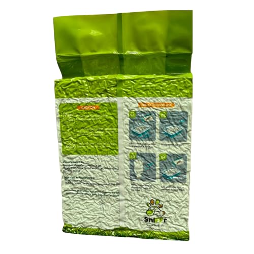 Image of Pet Tofu Litter 6L Cat Litter Dust-Free Clumping Cat Litter Quickly Absorb Cat OurdoorCat Toilet Can Flush Into The Toilet (Peach) (1)
