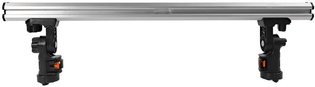 YakAttack Command Center Crossbar Size & Mounting System Options | Rail & Track Mount | Extra-Wide Kayak Rigging Bar for Accessories | Made in USA
