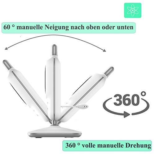 Babyphone mit Kamera Video Baby Monitor 3.2 Zoll Babyfon mit Talk Back und Temperaturüberwachung,Nachtsichtkamera,Schlaflieder,Nachtsicht, Intercom-Funktion VOX - 6