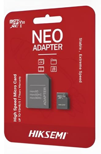 CARTAO DE MEMORIA MICRO SD HIKSEMI NEO 128GB