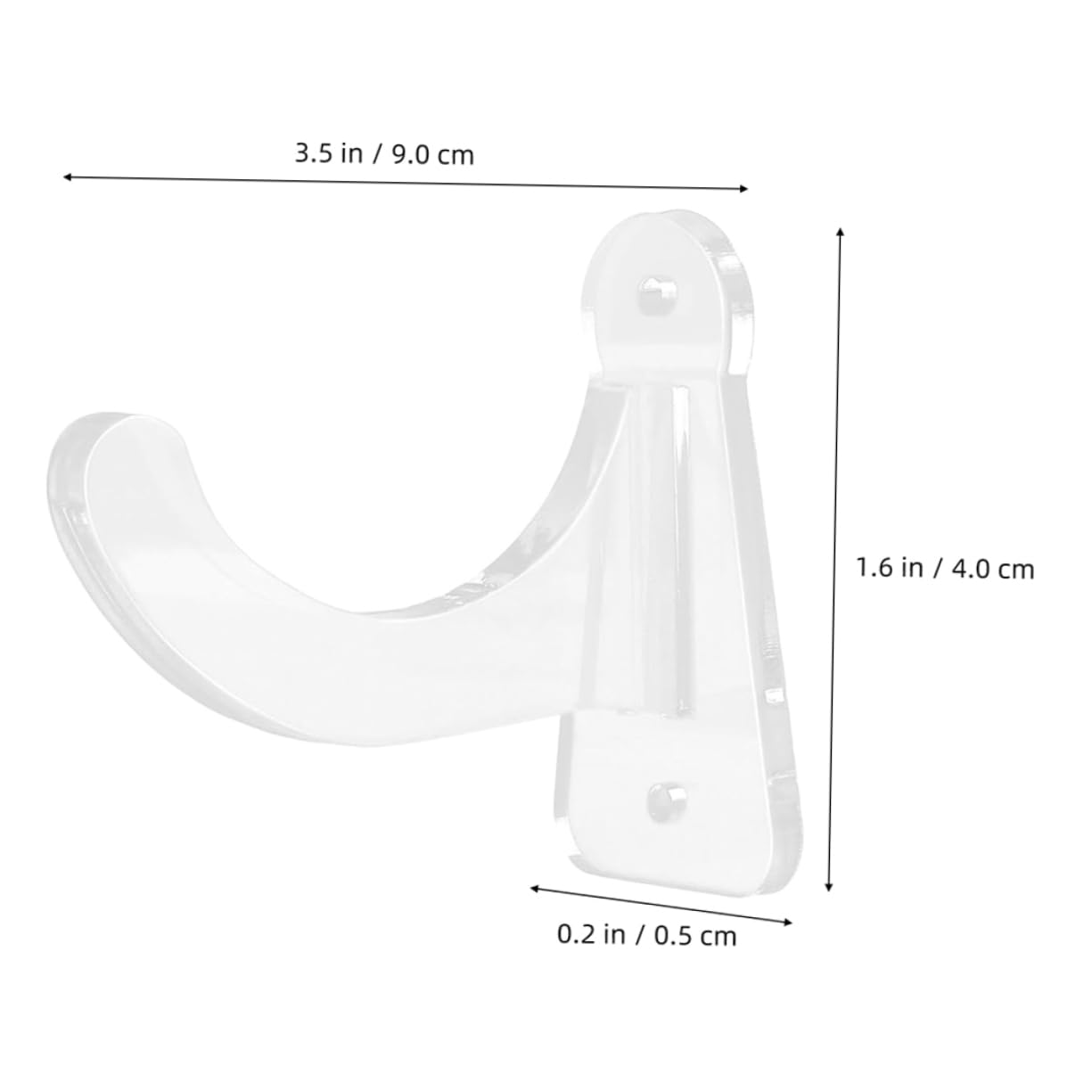 VICASKY 2 Pair Wall Mount Display Rack for Baseball and Softball Bats Vertical Storage Holder with Easy Installation Strong and Durable Design for Organizing Sports Equipment at Home