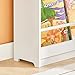 Imagen de SoBuy Librería Infantil Montessori Estantería Libros Infantil Biblioteca con 3 Estantes Organizador Juguetes Estanteria Habitacion Niños Blanco 58x18x81cm KMB45-W