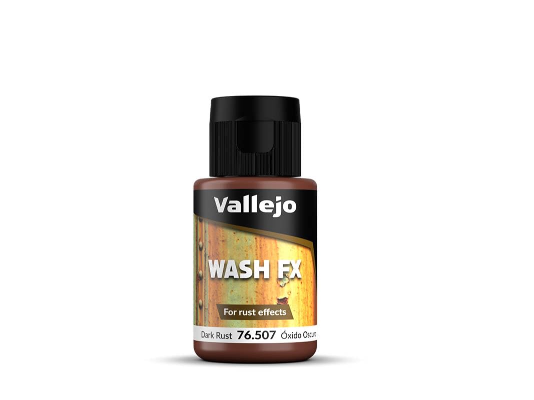 Vallejo Dark Rust Model Wash 76507 Wash (35Ml)