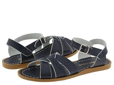 Salt Water Sandal by Hoy Shoes The Original Sandal (Big Kid/Adult) (Navy) Girls Shoes