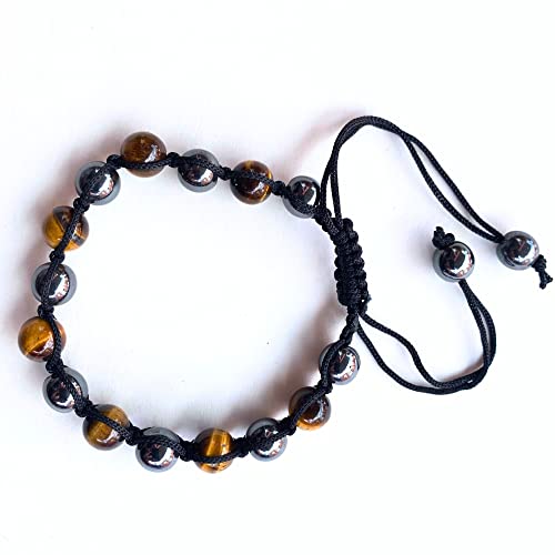 Image of Apnisanskriti Premium Lab Certified Round Crystal Gem Stone Beads Bracelet (8mm, AAA Quality, Free Size)