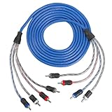 NVX 3 meters 4-Channel V-Series Car Audio RCA Interconnect Cable - 9.84 feet [XIV43]
