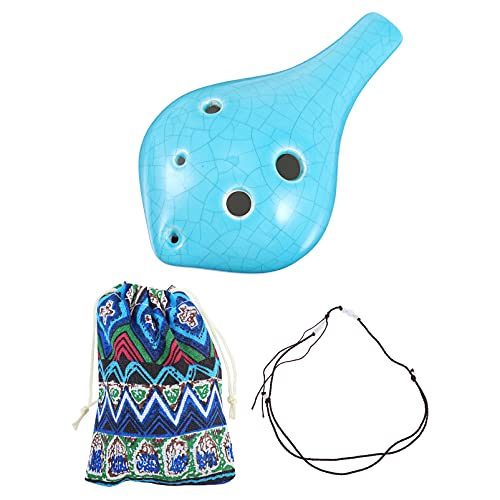 ARTIBETTER Conjunto 1 6 Buraco Ocarina para Crianças Iniciantes Inclui Colhedor E Saco de Plástico A