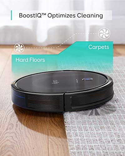 eufy [Boost IQ RoboVac 11S MAX, Robot Vacuum Cleaner, Super-Thin, 2000Pa Super-Strong Suction, Quiet, Self-Charging Robotic Vacuum Cleaner, Cleans Hard Floors to Medium-Pile Carpets, Black