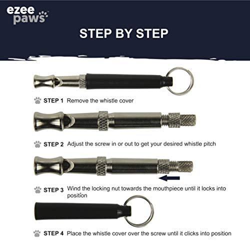 Ezee Paws Fischio professionale con guida del
