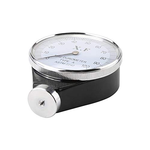 Image of Rubber Tire Durometer Hardness Tester Meter 0-100 HAShore Type A /O /D Shape Type(A Shape Type)