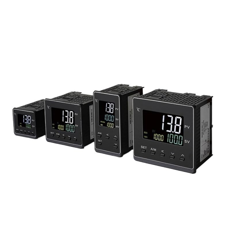 4-20mA Input SSR/Relay/4-20mA Output 48x48mm, 50 Segments Programmable Ramp Soak LCD Intelligent Pid Temperature Controller(4-20mA OPT1ALMRS485)