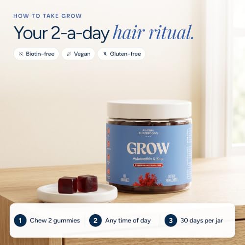 Akasha Superfoods Grow Hair Gummies