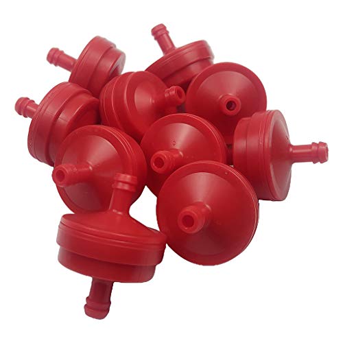 MERIGLARE 10x Cortador de Grama Vermelho 1/4