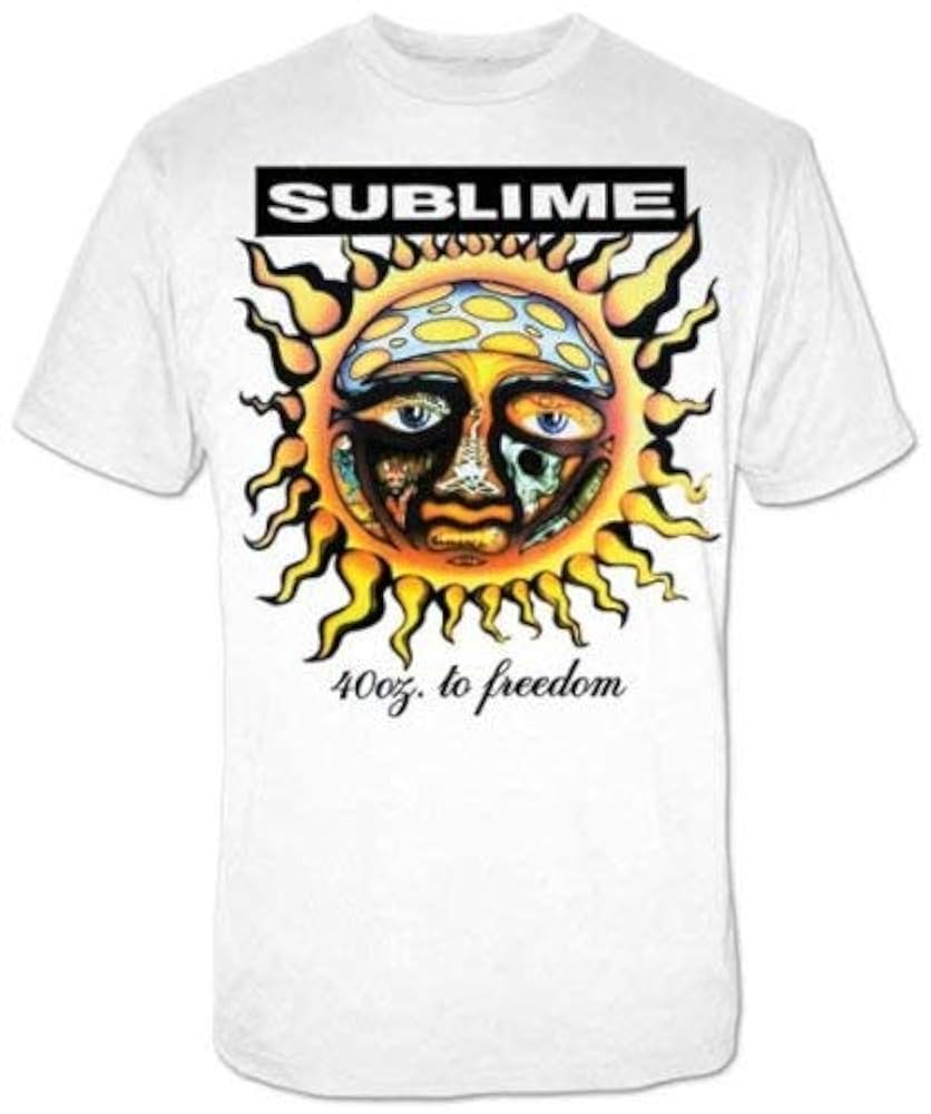 Amazon | [マンブルズ] SUBLIME サブライム Tシャツ 白 40OZ TO