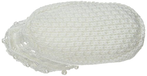 Jefferies Socks Baby-Girls Daisy Pearl Bootie, White, Newborn #TOP4