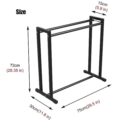 Support de rangement pour raquettes stable et mobile à structure renforcée - 4