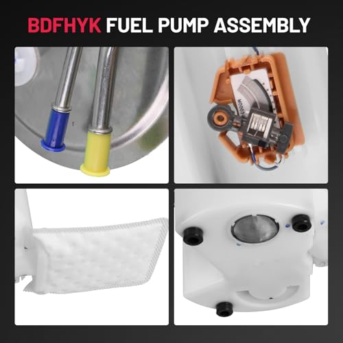Image of BDFHYK Fuel Pump Assembly E2287M Compatible with Ford Excursion V10 6.8L / V8 5.4L 2000 2001 2002 2003 2004 2005, Replaces 3C3Z9H307NA, E2318