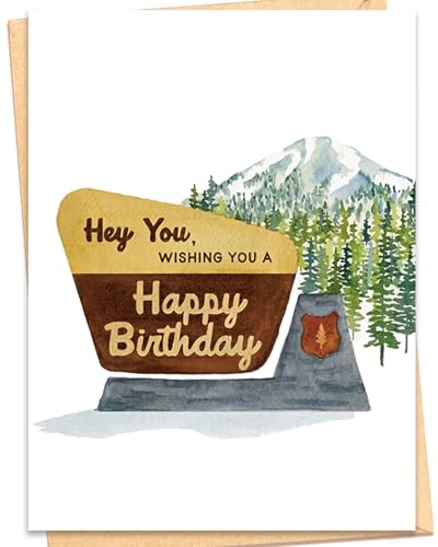 Smilora Happy Birthday Card for Women, Funny Birthday Cards for Men, Husband, Dad and Kids, Boyfriend Card Gifts for Him, Wife, Mom, Granddaughter, Brother or Friends with Blank Inside