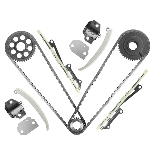 GSNIZ 4.6L Engine Timing Chain Kit Compatible with Ford F-150 Expedition E-150 Econoline 1997-2007 Timing Chain Repair Set Replace F8AZ6256BA F3LY6268A F8AZ6256AA F6AZ6L266CA