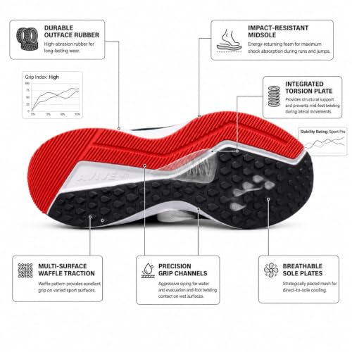 Image of SPOTLIFESZ Men's Running Shoes | Sports Shoes for Men | Lightweight Breathable Mesh Walking & Jogging Shoes | Cushioned Sole Athletic Footwear