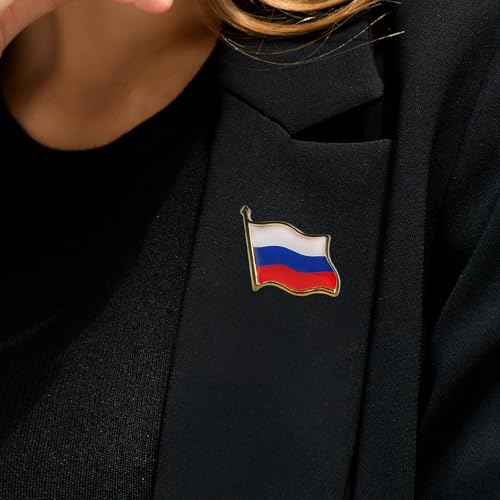 Image of Country Flag Brooch Metal Alloy Souvenir Pin Shirt Hat Backpack Jewelry Accessories Decoration Party Christmas Gift Badge International Travel Pin