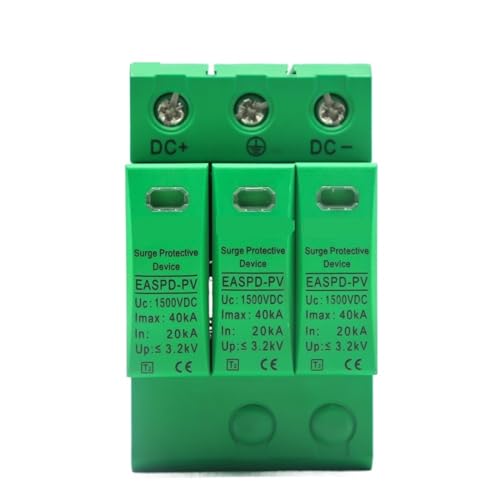 Parafoudre DC solaire 1500V 3P pour sécuriser l'énergie de votre maison