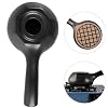 Ceramic Coffee Roaster Machine for Home Use,Handy Coffee Bean Roaster with Extended Handle,Coffee Baking Tool for DIY Kitchen Baking Coffee, Beans, Tea, Grains