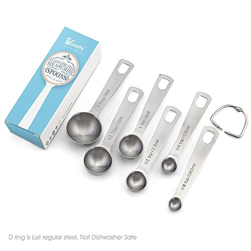 1Easylife 18/8 Stainless Steel Measuring Spoons thumb #6