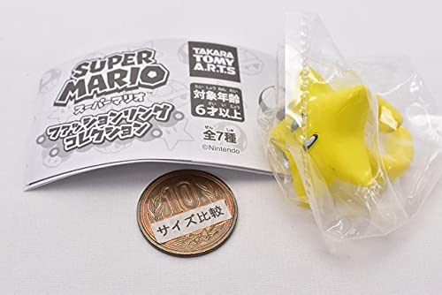 ♯Kvv12IZ　スーパーマリオファッションリングコレクション7種 ♯Kvv12IZ スーパーマリオファッションリングコレクション7種