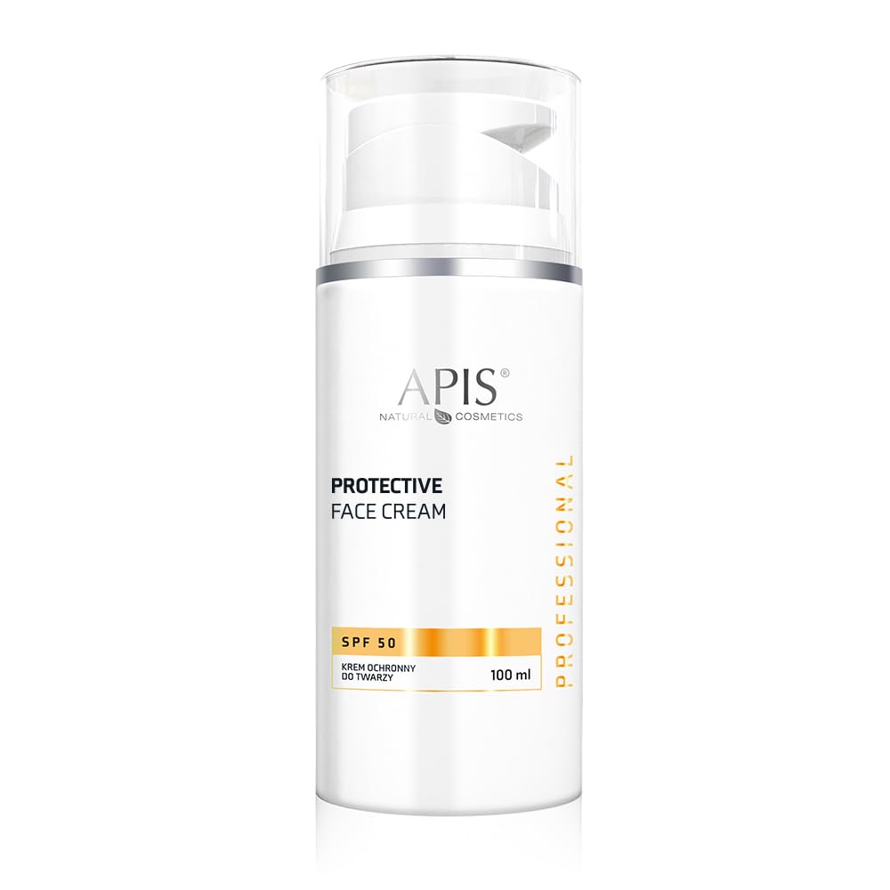 Apis Crema Protettiva Spf 50 (Spf 50) – 100 Ml – Con Oli Naturali E Acido Ialuronico Alta Protezione Uva Uvb Con Filtri Biologici – Per Pelli Sensibili E Pigmentate-image