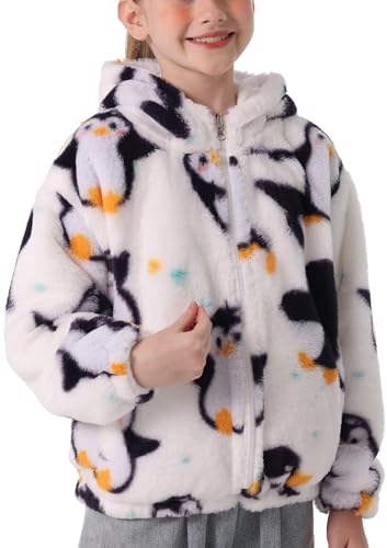 Kids jacket fleece pour garçons et filles manteau chaud épais