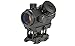 Lancer Tactical 1x30 2MOA Mi-cro Red Dot Sight 1x25mm Reflex Sight Waterproof & Shockproof & Fog-Proof Red Dot Scope, Mini Riflescope with 1 inch Riser Mount, Black.