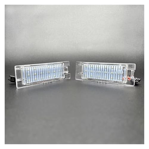 Luz matrícula LED blanca Chrysler PT Cruiser 2000 2005 2010 3