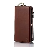 Multi-function Zipper Flip Wallet Detachable Leather Phone Case for IPhone 7 8 7 Plus 8 Plus