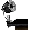 Vornado Pivot Clip Personal Air Circulator Fan with Multi-Surface Clip, Quiet Portable Fan for Office or Bedroom, 3 Speeds, Black