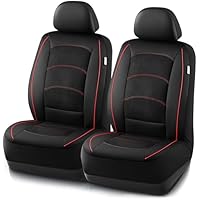 Air-Cool Mesh Leather Front Seat Covers with Piping only .17: eDeal Info