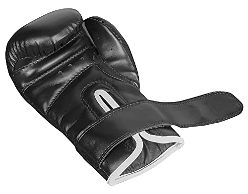 Fightx Kids Boxing Gloves For 3-8 Years 4 6 Oz Training Mma Boys Girls Kickboxing Punching Gloves For Training, Punching Bag, Muay Thai, Mma (Full Black, 6Oz) #TOP4