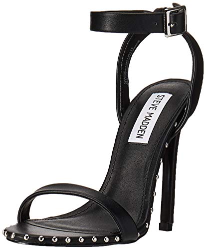  Steve Madden Sandalo Elegante Piercing Ecopelle Nero