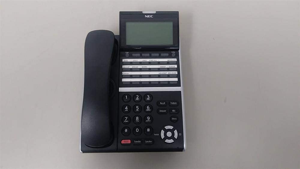 NEC ITZ-24D-3 (660004 / BE113797) 24 Button VoIP Telephone w/Display (Renewed)